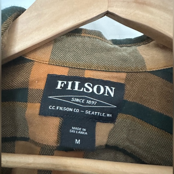 Filson plaid button-up - Picture 3 of 3